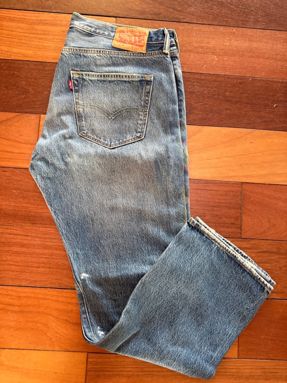 Levi's Men's Light Blue Straight Jeans